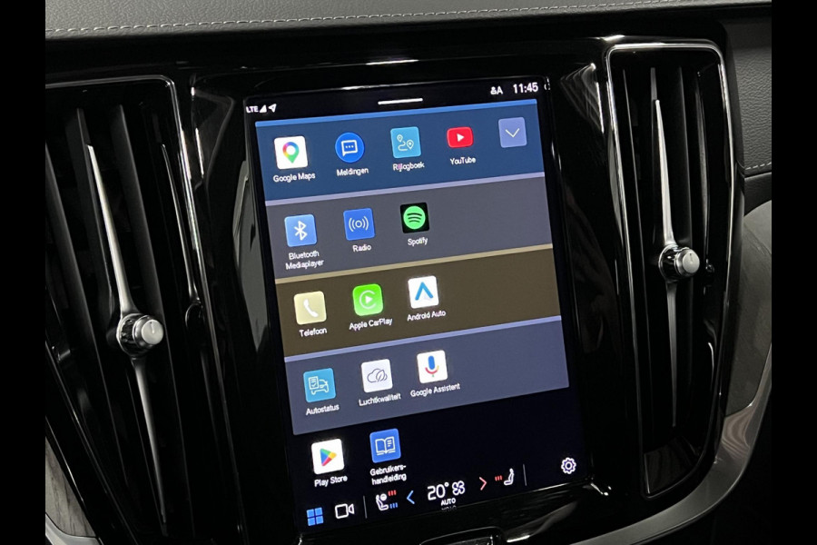 Volvo V60 2.0 T8 Plug-in hybrid AWD Ultimate Dark Trekhaak | Adapt. cruise | Massage | Open dak | 360 camera | Stoelventilatie | Stuur-/stoelverwarming