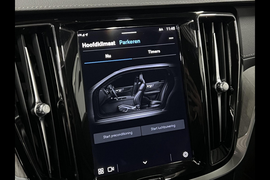 Volvo V60 2.0 T8 Plug-in hybrid AWD Ultimate Dark Trekhaak | Adapt. cruise | Massage | Open dak | 360 camera | Stoelventilatie | Stuur-/stoelverwarming