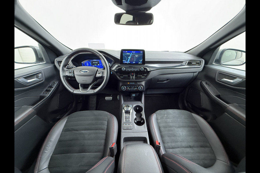 Ford Kuga 2.5 Hybrid PHEV ST-Line X Trekhaak Navi Head-Up Display Adap.Cruise Ecc Camera Stoel+Achterbankverwarming Apple Carplay Android  Privacy Glas Winterpakket Elek.Achterklep Led Virtual Cockpit Dodehoek-assistent 1.500KG Trekgewicht 1e Eigenaar Dealeronderhouden