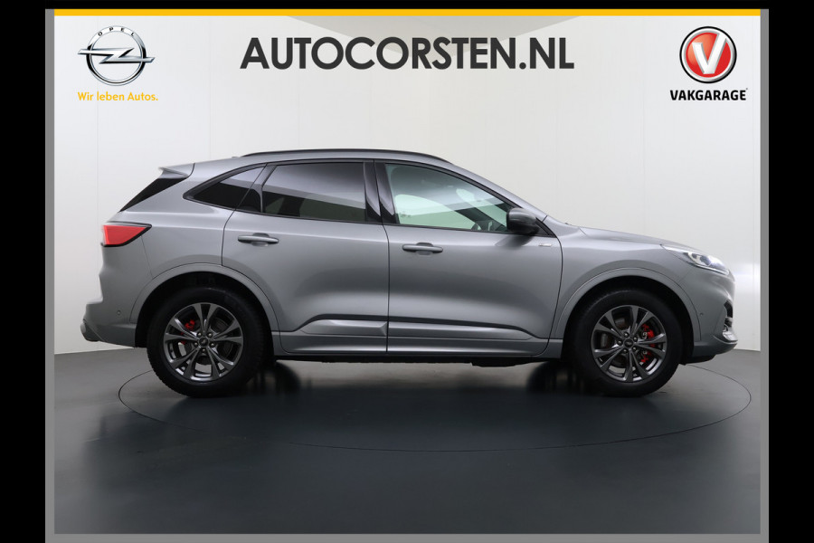 Ford Kuga 2.5 Hybrid PHEV ST-Line X Trekhaak Navi Head-Up Display Adap.Cruise Ecc Camera Stoel+Achterbankverwarming Apple Carplay Android  Privacy Glas Winterpakket Elek.Achterklep Led Virtual Cockpit Dodehoek-assistent 1.500KG Trekgewicht 1e Eigenaar Dealeronderhouden