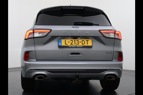 Ford Kuga 2.5 Hybrid PHEV ST-Line X Trekhaak Navi Head-Up Display Adap.Cruise Ecc Camera Stoel+Achterbankverwarming Apple Carplay Android  Privacy Glas Winterpakket Elek.Achterklep Led Virtual Cockpit Dodehoek-assistent 1.500KG Trekgewicht 1e Eigenaar Dealeronderhouden