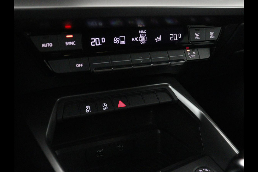 Audi A3 35 TFSI Pro Line | Carplay | Adaptive cruise | Virtual Cockpit | Navigatie | Full LED | 18'' | Climate control | Parkeerhulp | Bluetooth