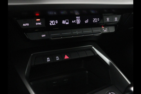 Audi A3 35 TFSI Pro Line | Carplay | Adaptive cruise | Virtual Cockpit | Navigatie | Full LED | 18'' | Climate control | Parkeerhulp | Bluetooth