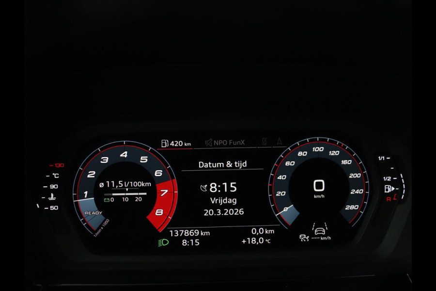 Audi A3 35 TFSI Pro Line | Carplay | Adaptive cruise | Virtual Cockpit | Navigatie | Full LED | 18'' | Climate control | Parkeerhulp | Bluetooth