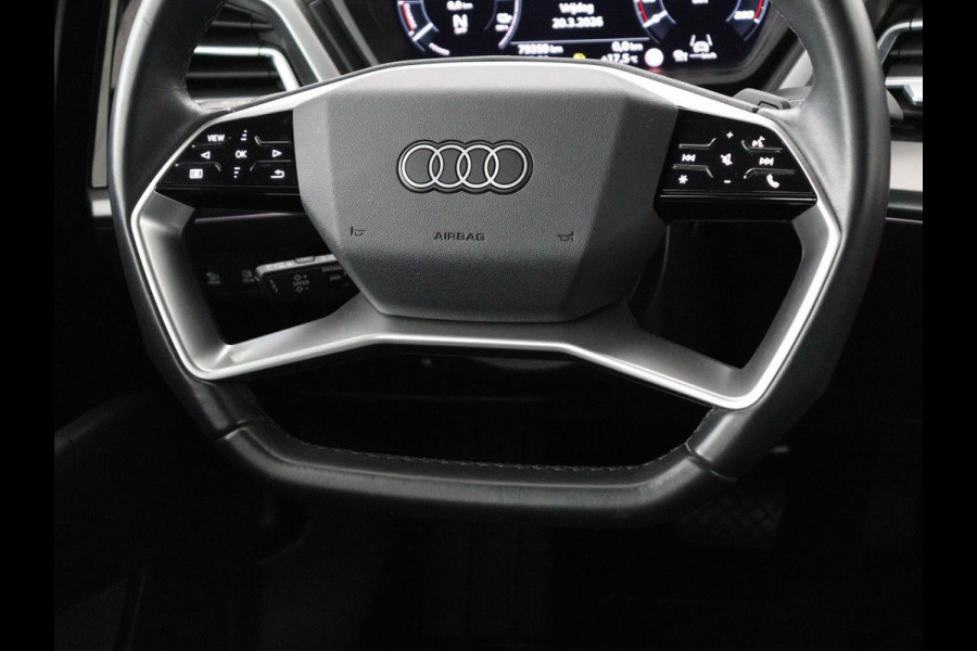 Audi Q4 e-tron 40 Launch edition Advanced Plus 77 kWh | SOH 94% | Warmtepomp | Stoelverwarming | Adaptive cruise | Camera | Carplay | Matrix LED | Virtual Cockpit | Navigatie | Parkeerhulp | Climate control
