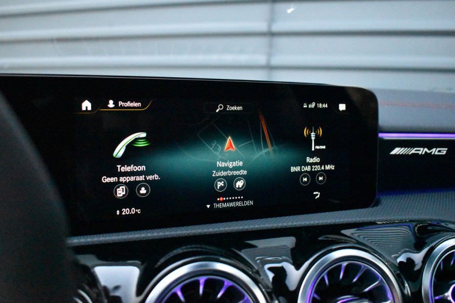 Mercedes-Benz CLA-Klasse AMG 45 S 4MATIC+ 421pk | Pano | ACC | Burmester | 360 Camera | Multibeam LED | AMG Night Pack |