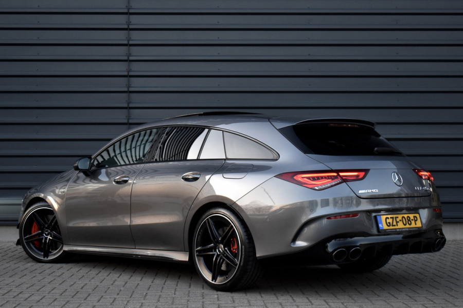 Mercedes-Benz CLA-Klasse AMG 45 S 4MATIC+ 421pk | Pano | ACC | Burmester | 360 Camera | Multibeam LED | AMG Night Pack |