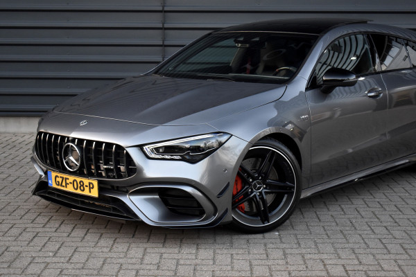 Mercedes-Benz CLA-Klasse AMG 45 S 4MATIC+ 421pk | Pano | ACC | Burmester | 360 Camera | Multibeam LED | AMG Night Pack |