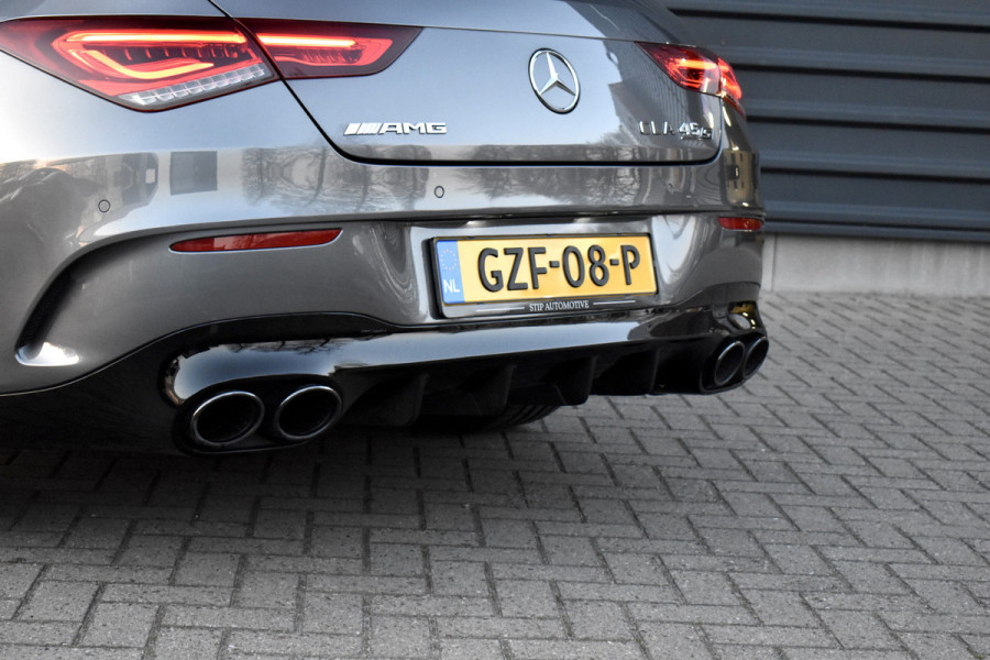 Mercedes-Benz CLA-Klasse AMG 45 S 4MATIC+ 421pk | Pano | ACC | Burmester | 360 Camera | Multibeam LED | AMG Night Pack |