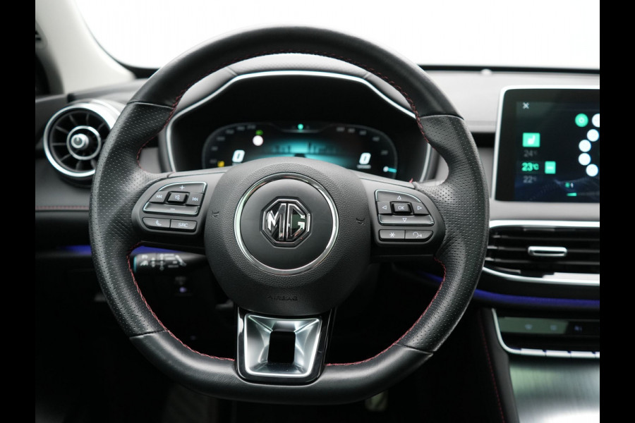 MG EHS 1.5 TGDI Luxury PHEV 258pk Dealer O.H | Panodak | Adaptive Cruise | 360 Camera | Sfeerverlichting | Lederen Sportstoelen Verwarmd | Apple Carplay | Keyless | LED Koplampen | Virtual | Navigatie | DAB | Plug In Hybrid |