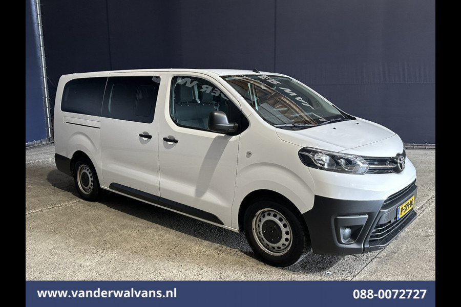 Toyota Proace Shuttle 1.5 D-4D 120pk L3H1 Personenbus 9 Zitplaatsen Euro6 Airco | Navigatie | Apple Carplay | Cruisecontrol Android Auto, Parkeersensoren, Achterklep