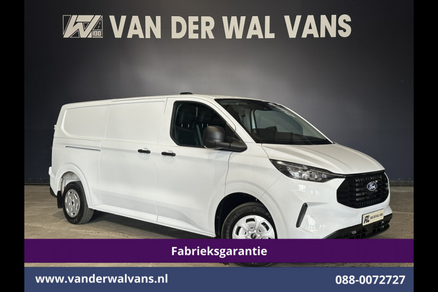Ford Transit Custom 2.0 TDCI 136pk L2H1 Fabrieksgarantie Euro6 Airco | Camera | LED | Apple Carplay | Cruisecontrol Android Auto, Verwarmde voorruit, Parkeersensoren, Bijrijdersbank, 2800kg trekvermogen