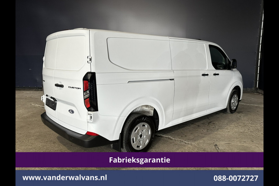 Ford Transit Custom 2.0 TDCI 136pk L2H1 Fabrieksgarantie Euro6 Airco | Camera | LED | Apple Carplay | Cruisecontrol Android Auto, Verwarmde voorruit, Parkeersensoren, Bijrijdersbank, 2800kg trekvermogen