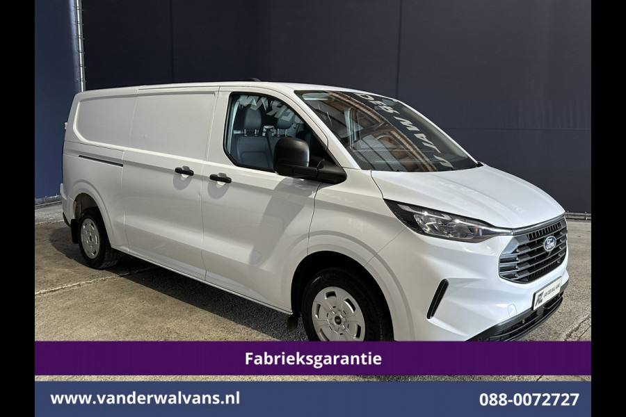 Ford Transit Custom 2.0 TDCI 136pk L2H1 Fabrieksgarantie Euro6 Airco | Camera | LED | Apple Carplay | Cruisecontrol Android Auto, Verwarmde voorruit, Parkeersensoren, Bijrijdersbank, 2800kg trekvermogen