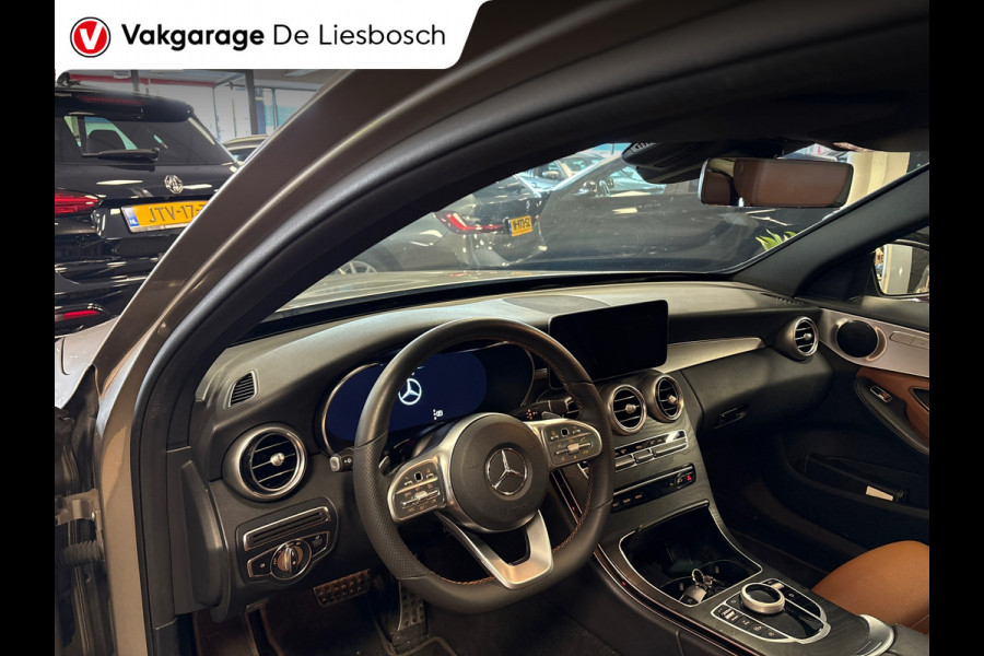 Mercedes-Benz C-Klasse Estate 180 Business Solution AMG,pano,trekhaak,leer,stoelverw,camera