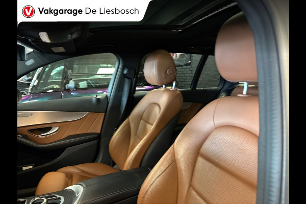 Mercedes-Benz C-Klasse Estate 180 Business Solution AMG,pano,trekhaak,leer,stoelverw,camera