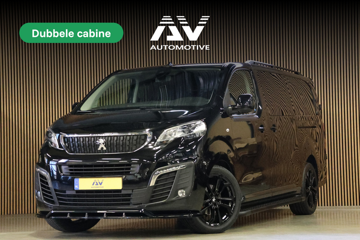 Peugeot Expert 2.0 BlueHDI 180 Long DC | Dubbel Cabine | 6-Zitter | Bi-Xenon | CarPlay | Camera | Navigatie | Stoelverwarming | L+R Schuifdeur | Grip control | NAP Logisch | Nieuwe APK