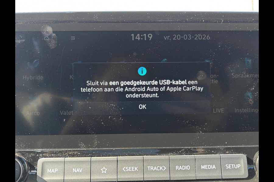 Hyundai Kona 1.6 GDI HEV Fashion | mooie kilometerstand | Navigatie | Carplay