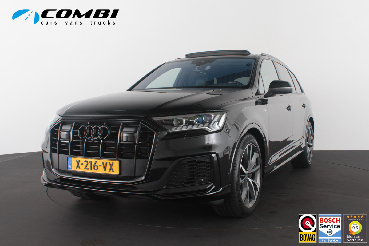 Audi Q7 55 TFSI e quattro S line > (Full Option) Nacht/Lazer/Pano./Ventialtie/360/Head up.....