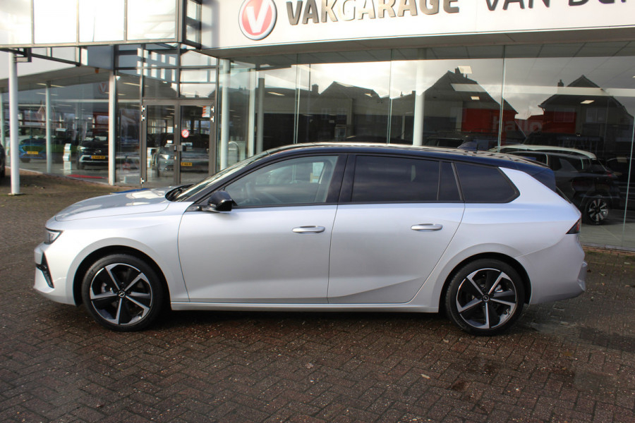 Opel Astra Sports Tourer 1.2 Turbo GS Line , 130 pk Automaat Climate control , Cruise control , Stoelverwarming , Bluetooth LED dag rijverlichting , AGR Stoel