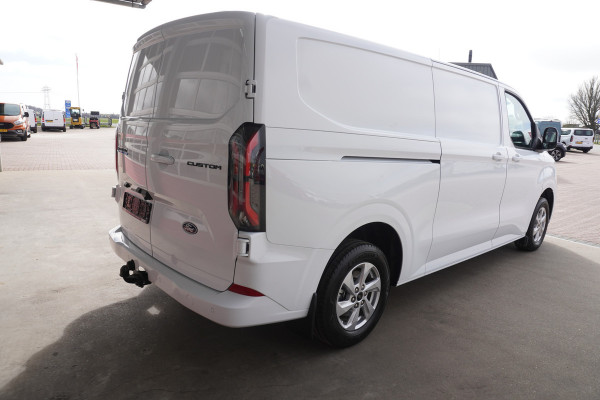 Ford E-Transit Cust. 320L L2H1 Limited 65 kWh Automaat Met Powerpack Airco | Cruise | Apple CP- Android auto | Trekhaak