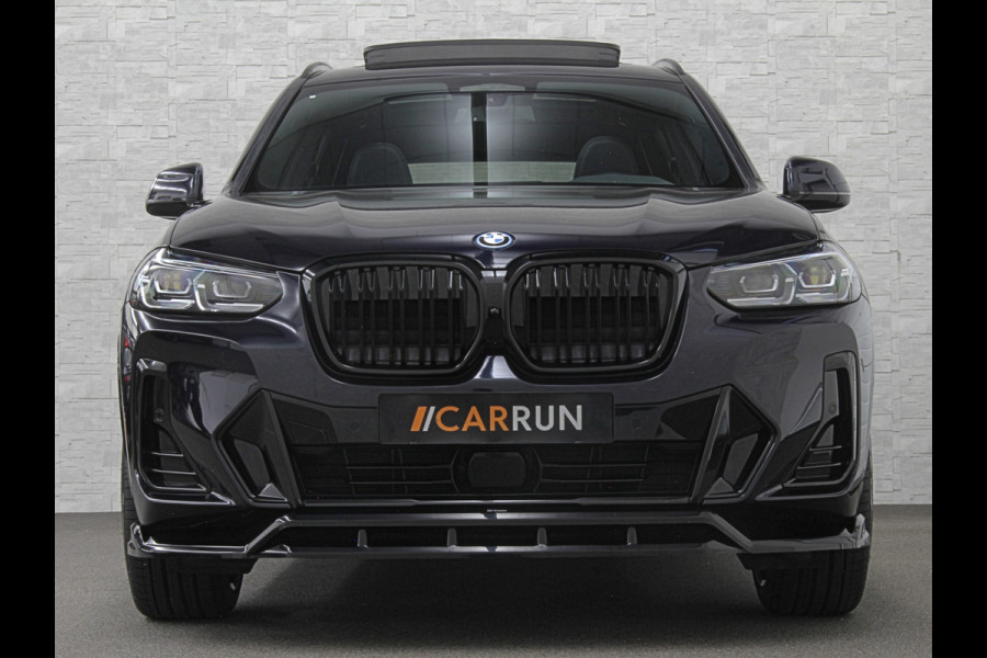 BMW iX3 M-Sport 80 kWh | Panorama | Leder | 99% SOH | ACC | Trekhaak | Memory | Camera | 3-Zone Clima | Carplay | Getint Glas | Black-Optic | Stoelverwarming | Draadloos Laden | Bovag Garantie |