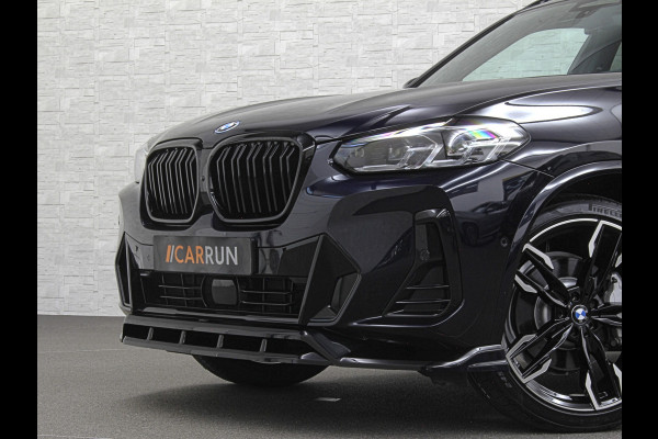BMW iX3 M-Sport 80 kWh | Panorama | Leder | 99% SOH | ACC | Trekhaak | Memory | Camera | 3-Zone Clima | Carplay | Getint Glas | Black-Optic | Stoelverwarming | Draadloos Laden | Bovag Garantie |