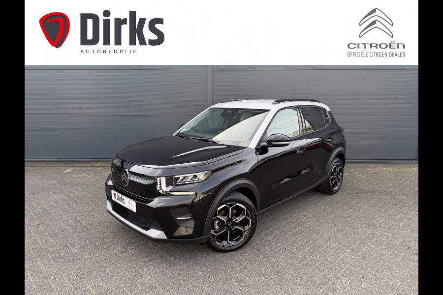 Citroën C3 100pk Max (Camera - LED - Automatische Airco - Navigatie - Parkeersensoren - Draadloos laden - Apple Carplay)