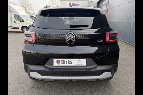 Citroën C3 100pk Max (Camera - LED - Automatische Airco - Navigatie - Parkeersensoren - Draadloos laden - Apple Carplay)