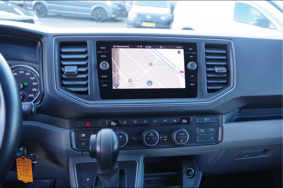 Volkswagen Crafter 35 2.0 TDI L3H3 177PK AUT. LED, ADAPT. CRUISE, STOELVERWARMING, STANDKACHEL, ERGO COMFORT STOEL GEV, CAMERA, NAVI, CLIMA, VOORRU