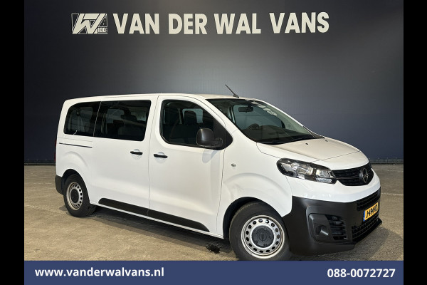 Opel Vivaro Combi 1.5 CDTI 120pk L2H1 Personenbus 9-Zits Euro6 Airco | Navigatie | Apple Carplay | Cruisecontrol Android Auto, Achterklep, Parkeersensoren