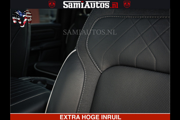 Dodge Ram HULK Pack | Limited Night H.O 540HP 706Nm | Massage + Full Option | De Meest Luxe en Volle Pick-Up in zijn Klasse | Hulk Pack is Comfortabele Dubbele Cabine met Royale 5 Zitplaatsen | BPM vrij | Nu Leverbaar uit Voorraad | Voorraad Nr 2353 - 5412