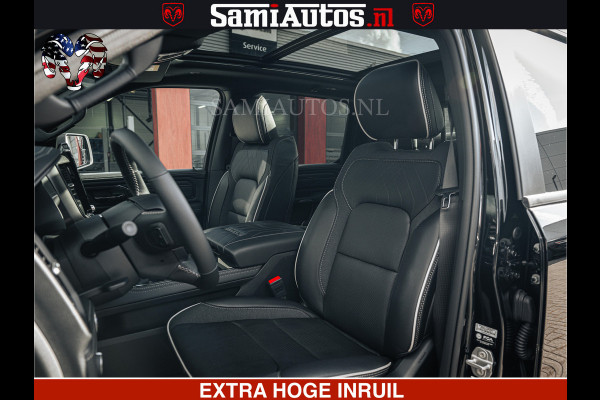Dodge Ram HULK Pack | Limited Night H.O 540HP 706Nm | Massage + Full Option | De Meest Luxe en Volle Pick-Up in zijn Klasse | Hulk Pack is Comfortabele Dubbele Cabine met Royale 5 Zitplaatsen | BPM vrij | Nu Leverbaar uit Voorraad | Voorraad Nr 2353 - 5412