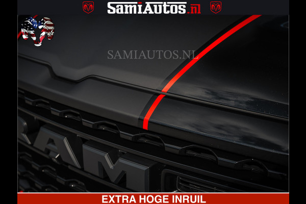 Dodge Ram HULK Pack | Limited Night H.O 540HP 706Nm | Massage + Full Option | De Meest Luxe en Volle Pick-Up in zijn Klasse | Hulk Pack is Comfortabele Dubbele Cabine met Royale 5 Zitplaatsen | BPM vrij | Nu Leverbaar uit Voorraad | Voorraad Nr 2353 - 5412