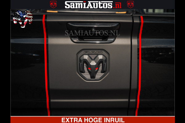 Dodge Ram HULK Pack | Limited Night H.O 540HP 706Nm | Massage + Full Option | De Meest Luxe en Volle Pick-Up in zijn Klasse | Hulk Pack is Comfortabele Dubbele Cabine met Royale 5 Zitplaatsen | BPM vrij | Nu Leverbaar uit Voorraad | Voorraad Nr 2353 - 5412
