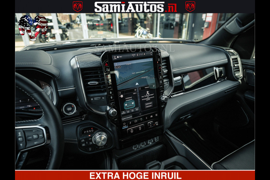 Dodge Ram HULK Pack | Limited Night H.O 540HP 706Nm | Massage + Full Option | De Meest Luxe en Volle Pick-Up in zijn Klasse | Hulk Pack is Comfortabele Dubbele Cabine met Royale 5 Zitplaatsen | BPM vrij | Nu Leverbaar uit Voorraad | Voorraad Nr 2353 - 5412