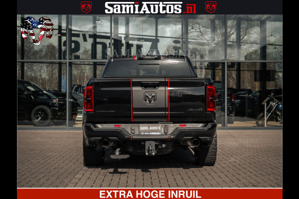 Dodge Ram HULK Pack | Limited Night H.O 540HP 706Nm | Massage + Full Option | De Meest Luxe en Volle Pick-Up in zijn Klasse | Hulk Pack is Comfortabele Dubbele Cabine met Royale 5 Zitplaatsen | BPM vrij | Nu Leverbaar uit Voorraad | Voorraad Nr 2353 - 5412