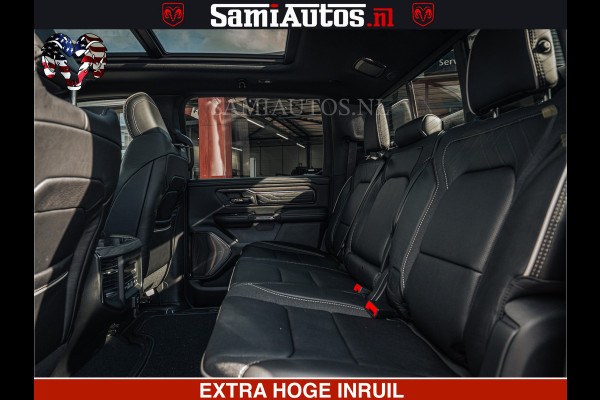 Dodge Ram HULK Pack | Limited Night H.O 540HP 706Nm | Massage + Full Option | De Meest Luxe en Volle Pick-Up in zijn Klasse | Hulk Pack is Comfortabele Dubbele Cabine met Royale 5 Zitplaatsen | BPM vrij | Nu Leverbaar uit Voorraad | Voorraad Nr 2353 - 5412