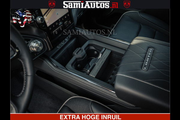 Dodge Ram HULK Pack | Limited Night H.O 540HP 706Nm | Massage + Full Option | De Meest Luxe en Volle Pick-Up in zijn Klasse | Hulk Pack is Comfortabele Dubbele Cabine met Royale 5 Zitplaatsen | BPM vrij | Nu Leverbaar uit Voorraad | Voorraad Nr 2353 - 5412