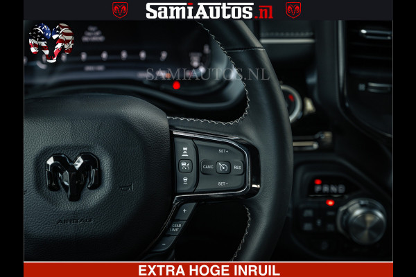 Dodge Ram HULK Pack | Limited Night H.O 540HP 706Nm | Massage + Full Option | De Meest Luxe en Volle Pick-Up in zijn Klasse | Hulk Pack is Comfortabele Dubbele Cabine met Royale 5 Zitplaatsen | BPM vrij | Nu Leverbaar uit Voorraad | Voorraad Nr 2353 - 5412