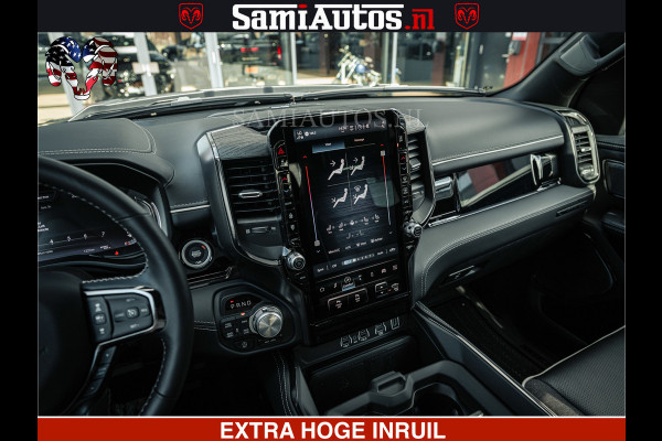 Dodge Ram HULK Pack | Limited Night H.O 540HP 706Nm | Massage + Full Option | De Meest Luxe en Volle Pick-Up in zijn Klasse | Hulk Pack is Comfortabele Dubbele Cabine met Royale 5 Zitplaatsen | BPM vrij | Nu Leverbaar uit Voorraad | Voorraad Nr 2353 - 5412