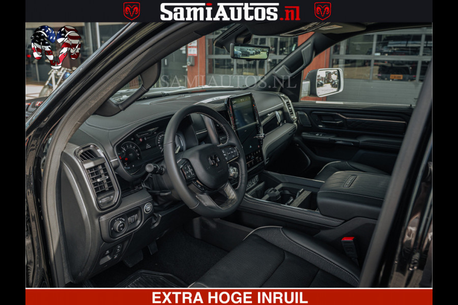 Dodge Ram HULK Pack | Limited Night H.O 540HP 706Nm | Massage + Full Option | De Meest Luxe en Volle Pick-Up in zijn Klasse | Hulk Pack is Comfortabele Dubbele Cabine met Royale 5 Zitplaatsen | BPM vrij | Nu Leverbaar uit Voorraad | Voorraad Nr 2353 - 5412