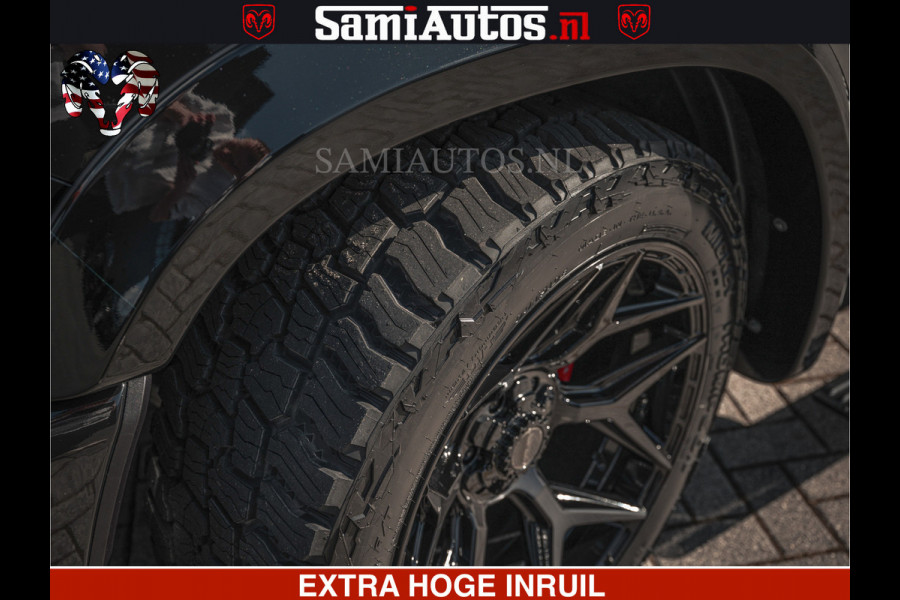 Dodge Ram HULK Pack | Limited Night H.O 540HP 706Nm | Massage + Full Option | De Meest Luxe en Volle Pick-Up in zijn Klasse | Hulk Pack is Comfortabele Dubbele Cabine met Royale 5 Zitplaatsen | BPM vrij | Nu Leverbaar uit Voorraad | Voorraad Nr 2353 - 5412