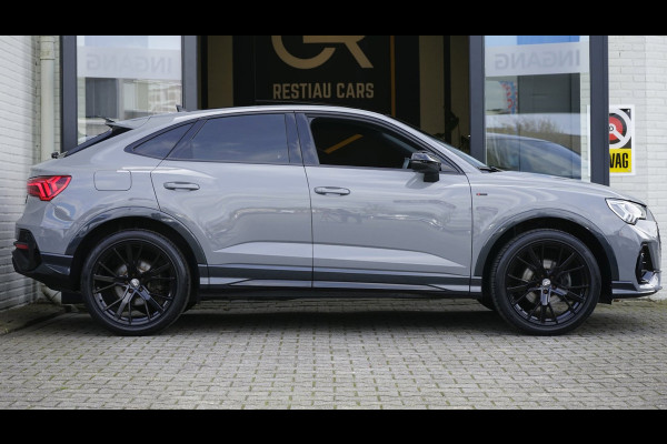 Audi Q3 Sportback 35 TFSI 3x S-Line Black Optik AUTOMAAT-CAMERA-CARPLAY-DRIVE SELECT-ELEKTRISCHE STOELEN-KEYLESS-MATRIX-PANORAMA