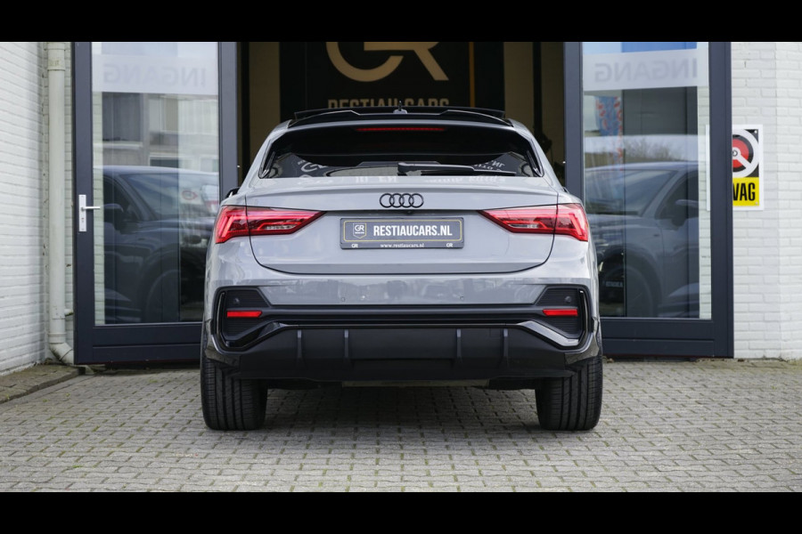 Audi Q3 Sportback 35 TFSI 3x S-Line Black Optik AUTOMAAT-CAMERA-CARPLAY-DRIVE SELECT-ELEKTRISCHE STOELEN-KEYLESS-MATRIX-PANORAMA