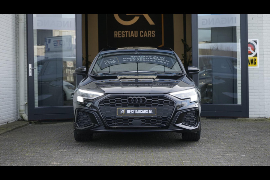 Audi A3 Sportback 35 TFSI 3x S-Line Black Optik AUTOMAAT-ACC-AUDI SOUND-CAMERA-CLIMA-KEYLESS-MATRIX LED-VIRTUEEL
