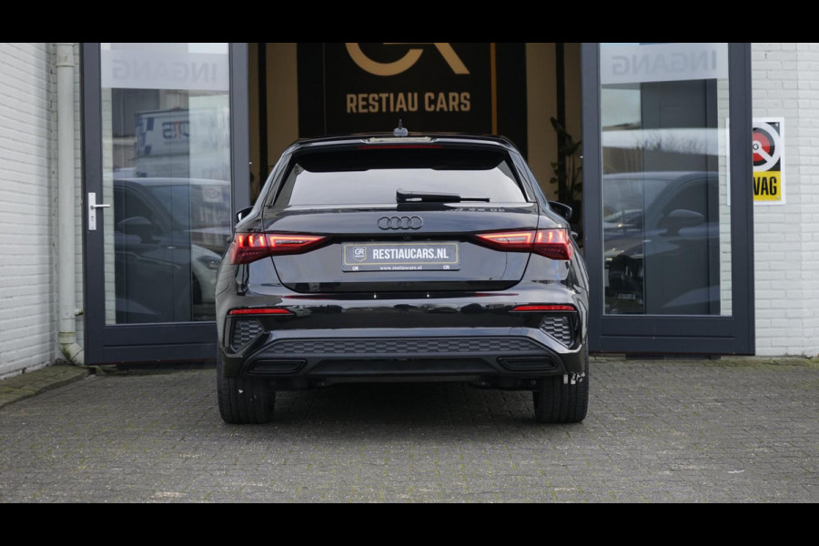 Audi A3 Sportback 35 TFSI 3x S-Line Black Optik AUTOMAAT-ACC-AUDI SOUND-CAMERA-CLIMA-KEYLESS-MATRIX LED-VIRTUEEL