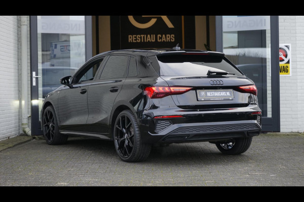 Audi A3 Sportback 35 TFSI 3x S-Line Black Optik AUTOMAAT-ACC-AUDI SOUND-CAMERA-CLIMA-KEYLESS-MATRIX LED-VIRTUEEL