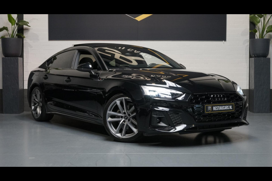Audi A5 Sportback 35 TFSI 3x S-Line Black Optik AUTOMAAT-ACC-ALCANTARA-AUDI SOUND-CAMERA-DRIVE SELECT-KEYLESS-MATRIX-PANORAMA-