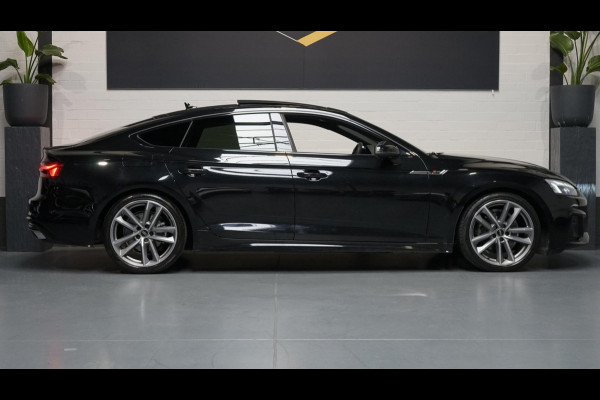 Audi A5 Sportback 35 TFSI 3x S-Line Black Optik AUTOMAAT-ACC-ALCANTARA-AUDI SOUND-CAMERA-DRIVE SELECT-KEYLESS-MATRIX-PANORAMA-